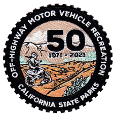 OHMVR Logo (Motorcyle) Patch, 4”