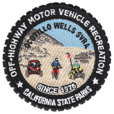 Ocotillo Wells SVRA patch, 3"